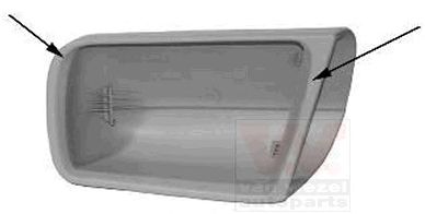 VAN WEZEL 3031841 -  Покрытие, внешнее зеркало